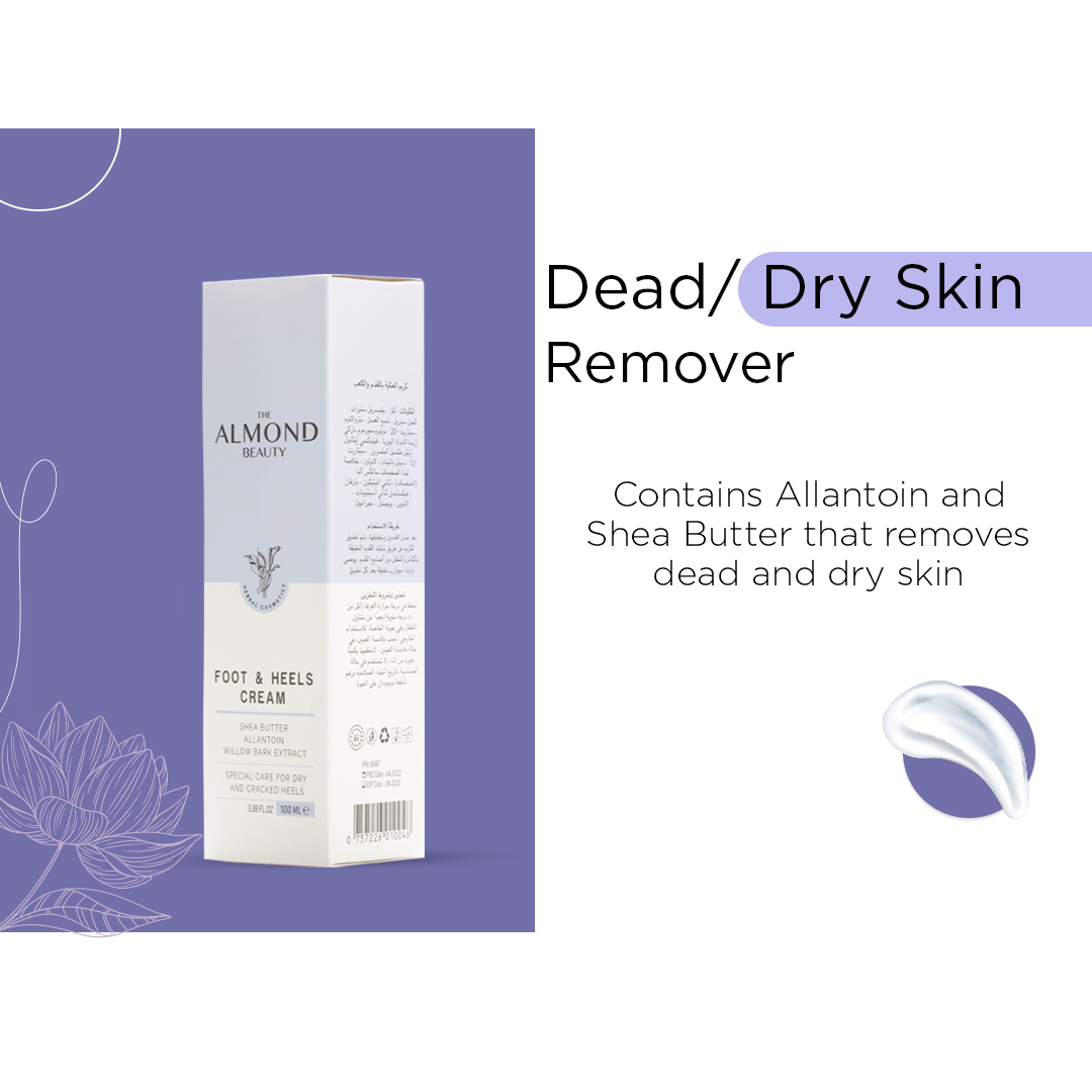 The Almond Beauty SoftStep Foot and Heel Cream