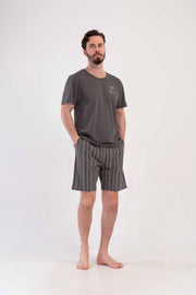 Man Supreme O Neck Short Sleeve Short Set