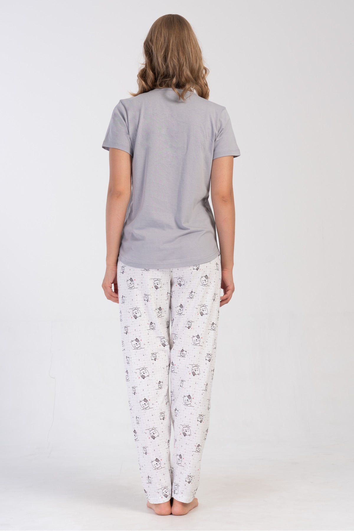 Woman Supreme Caro Short Sleeve O Neck Pyjama Set