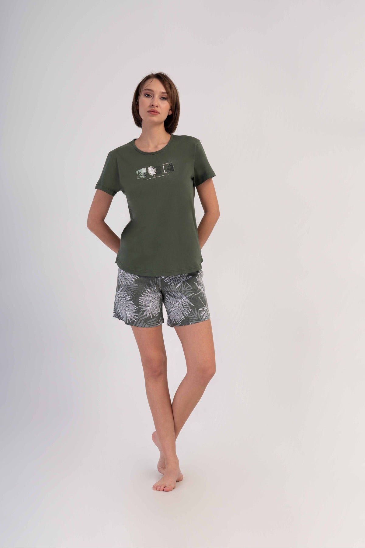 Woman Supreme Cena Short Sleeve O Neck Short Set