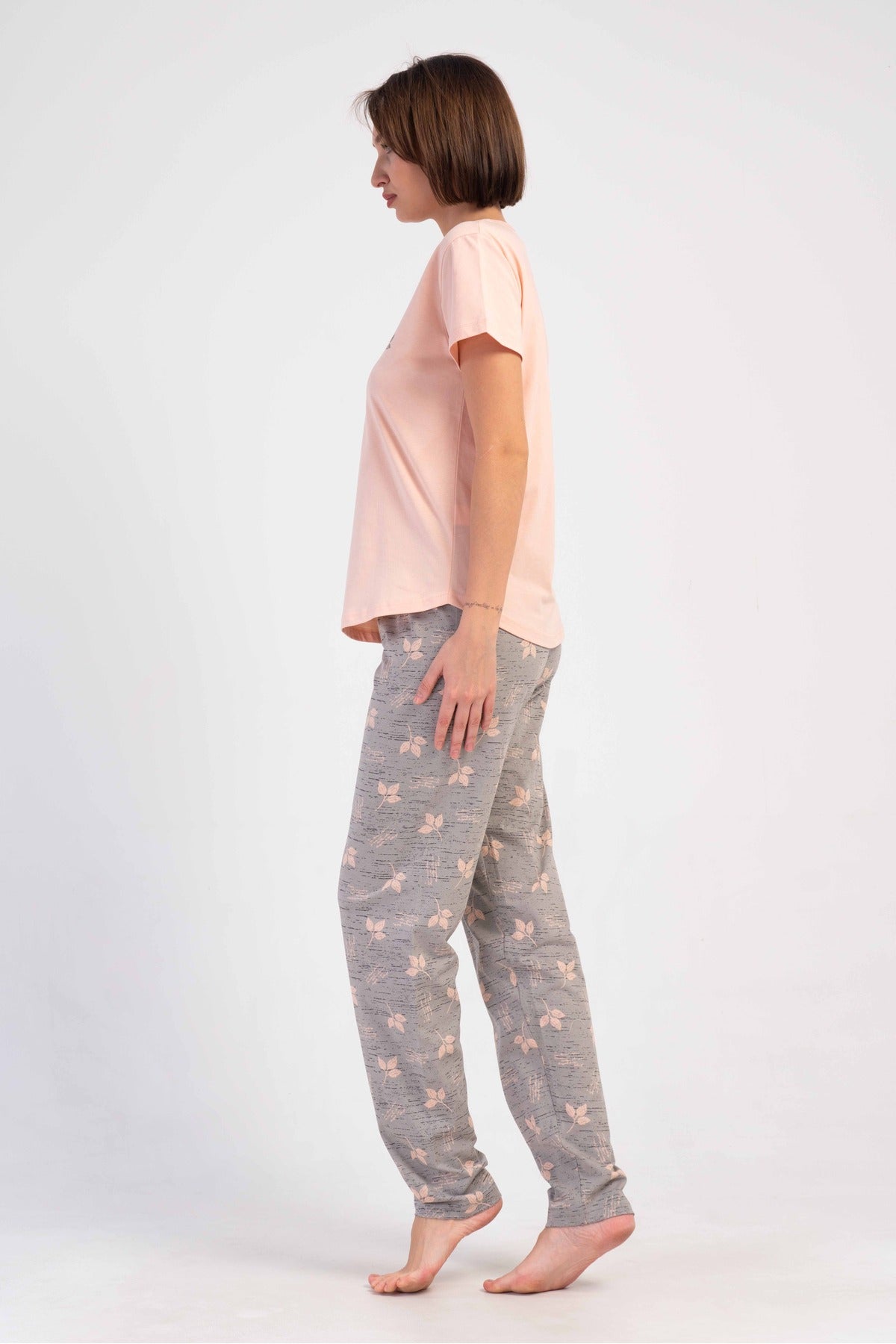 Woman Supreme Sano Short Sleeve O Neck Pyjama Set