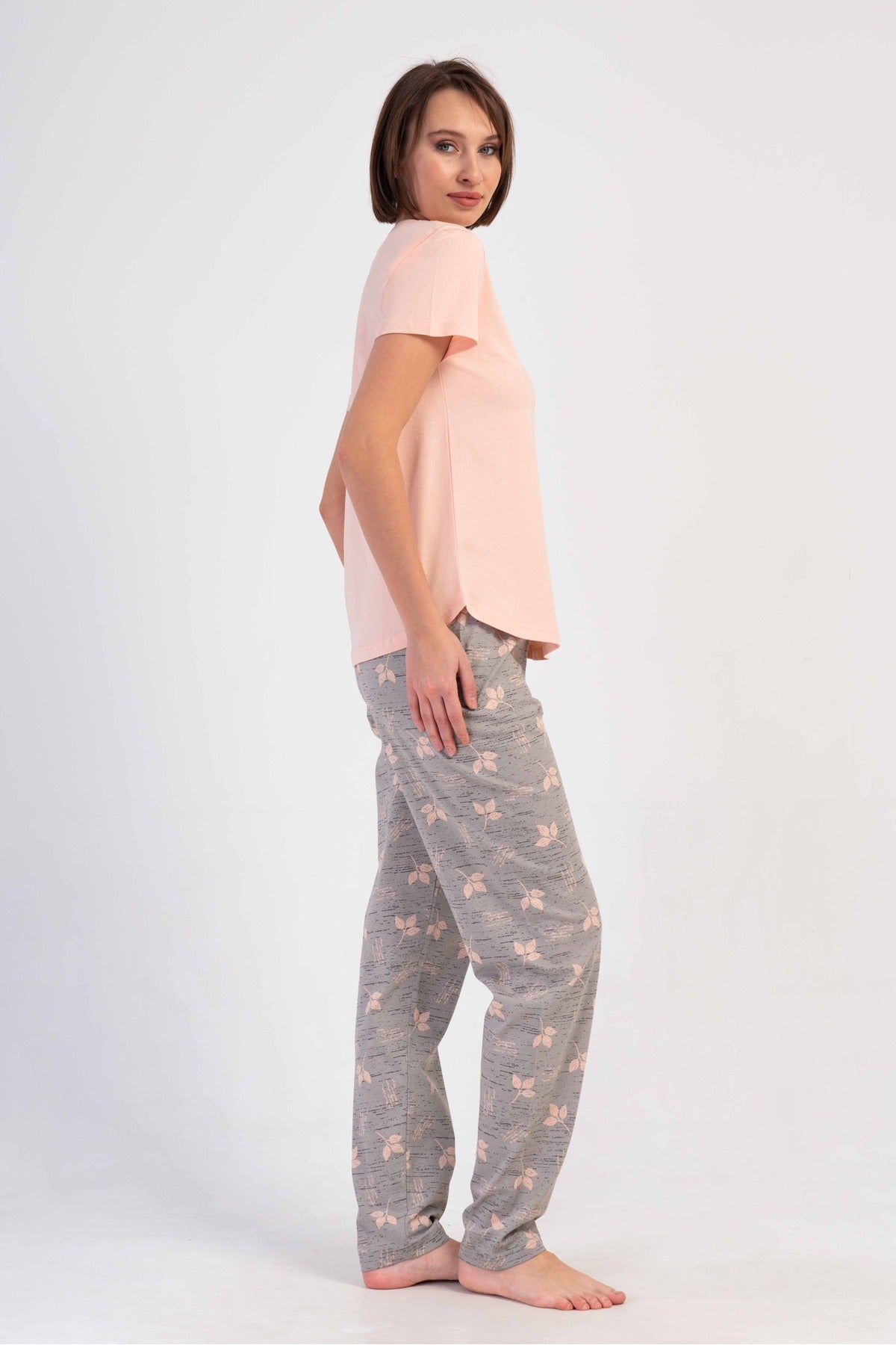 Woman Supreme Sano Short Sleeve O Neck Pyjama Set