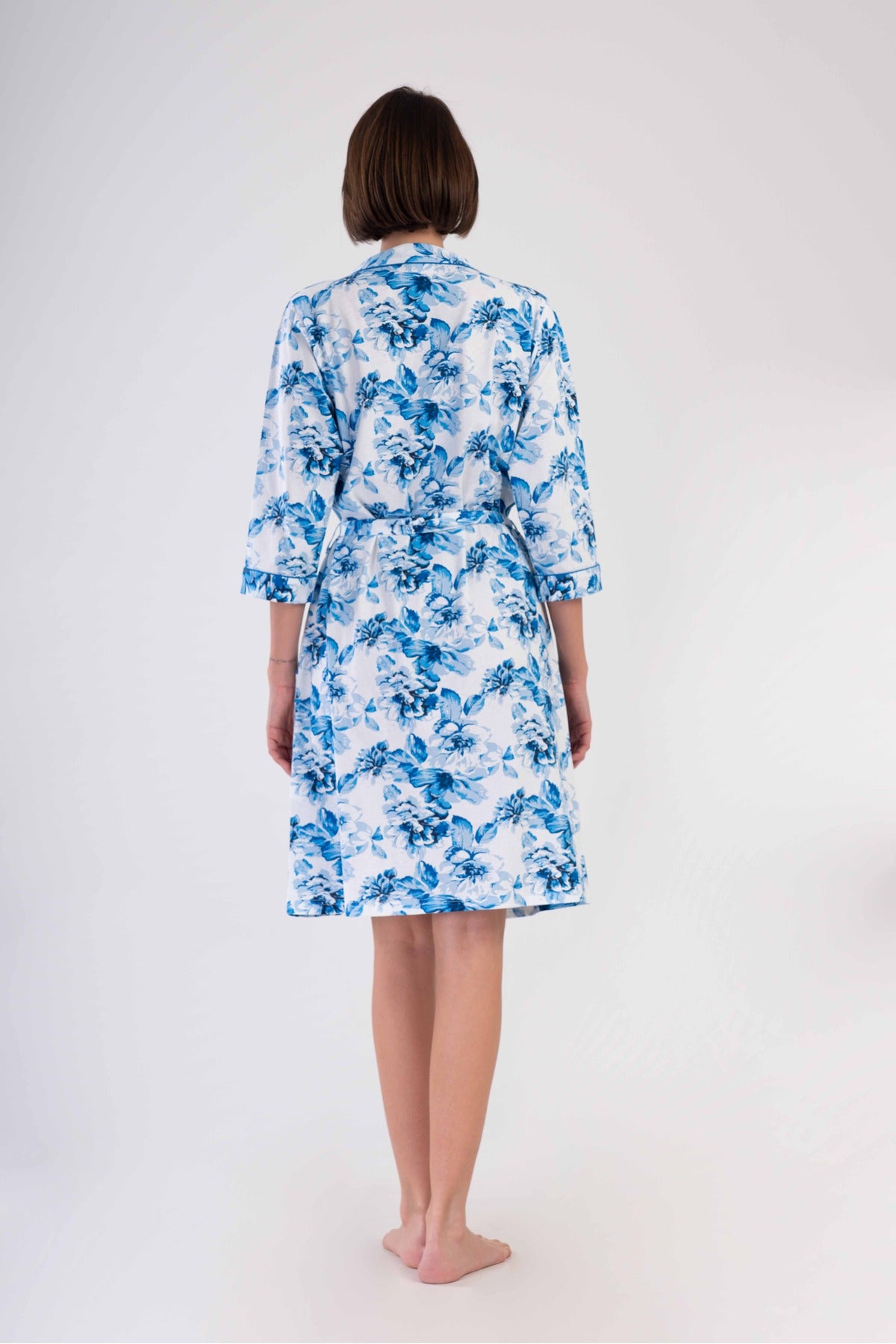 Woman Supreme Marin Poor Sleeve Pocket Detail Dressing Gown