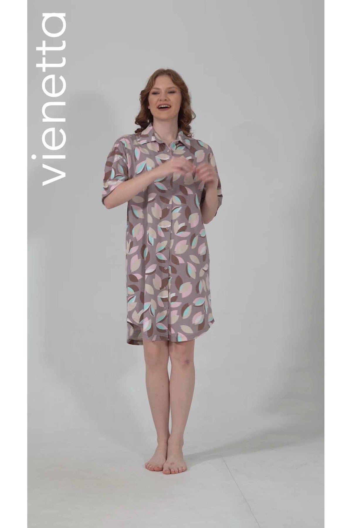 Woman Supreme Vilo Drop Shoulder Short Sleeve Shirt Tunic