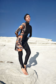 Karla Long Sleeve Hijab Swimsuit 1104