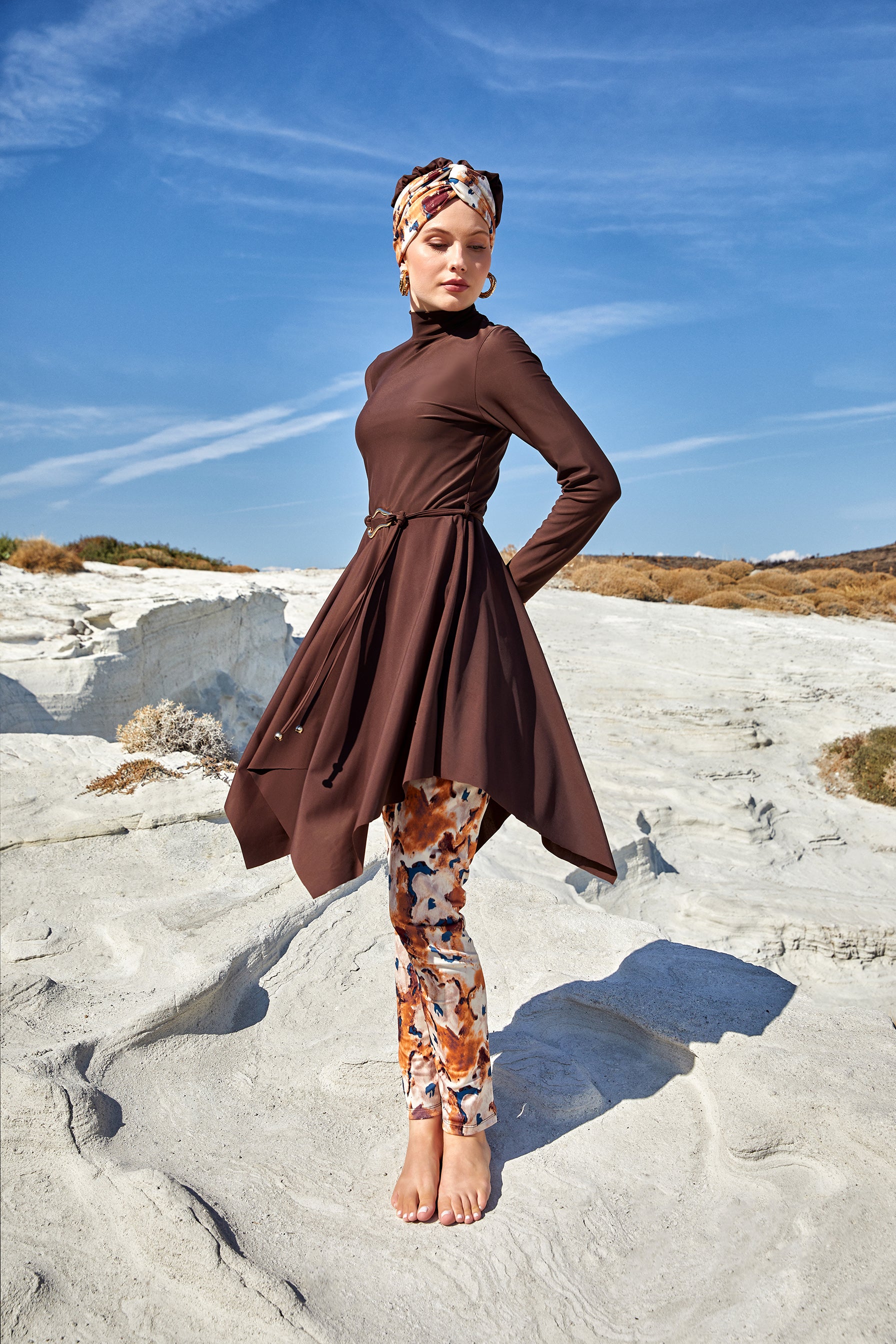 Sarah Long Sleeve Hijab Swimsuit 1122