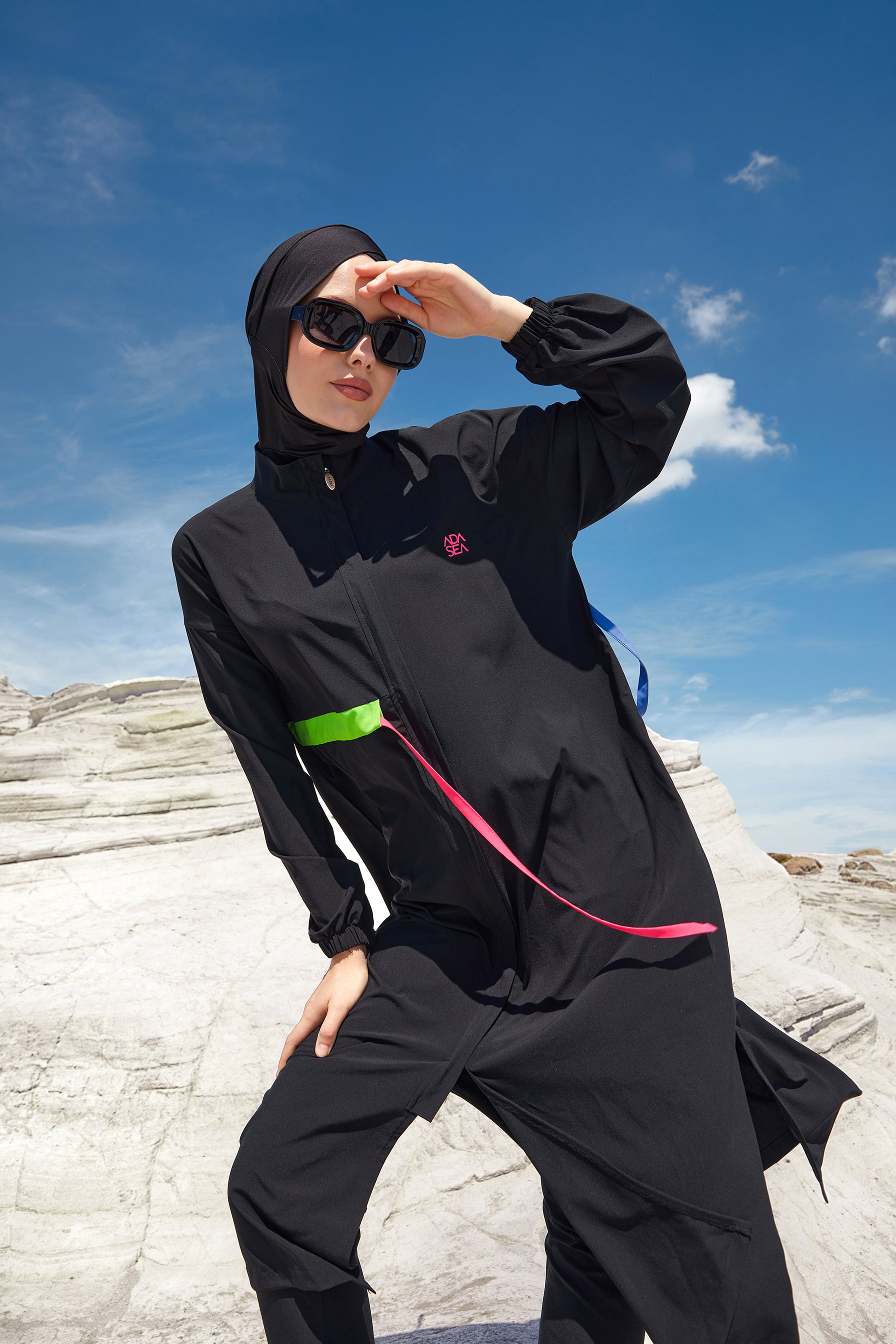 Elzada Long Sleeve Hijab Swimsuit 1228