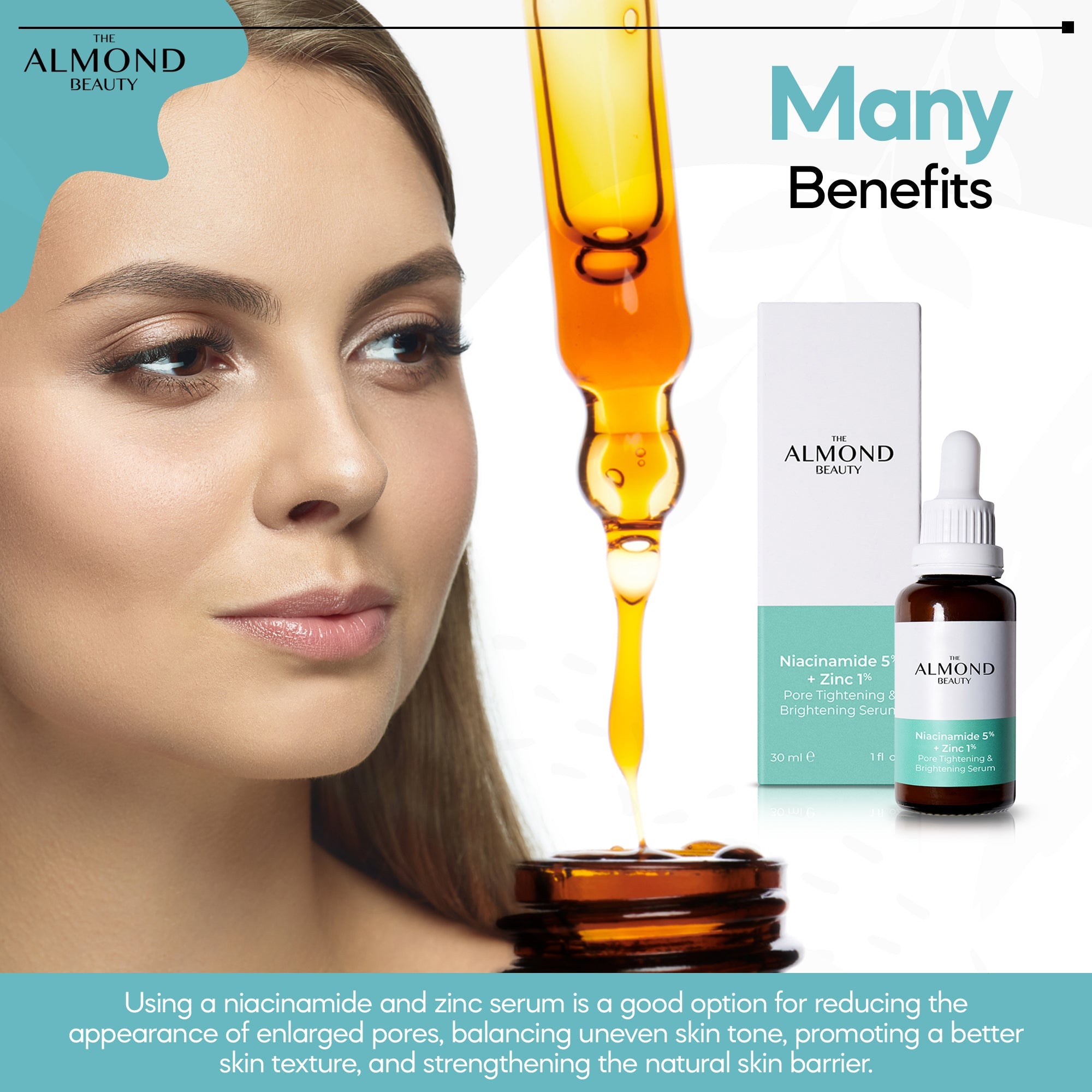 The Almond Beauty ClearSkin Zinc 5% Serum