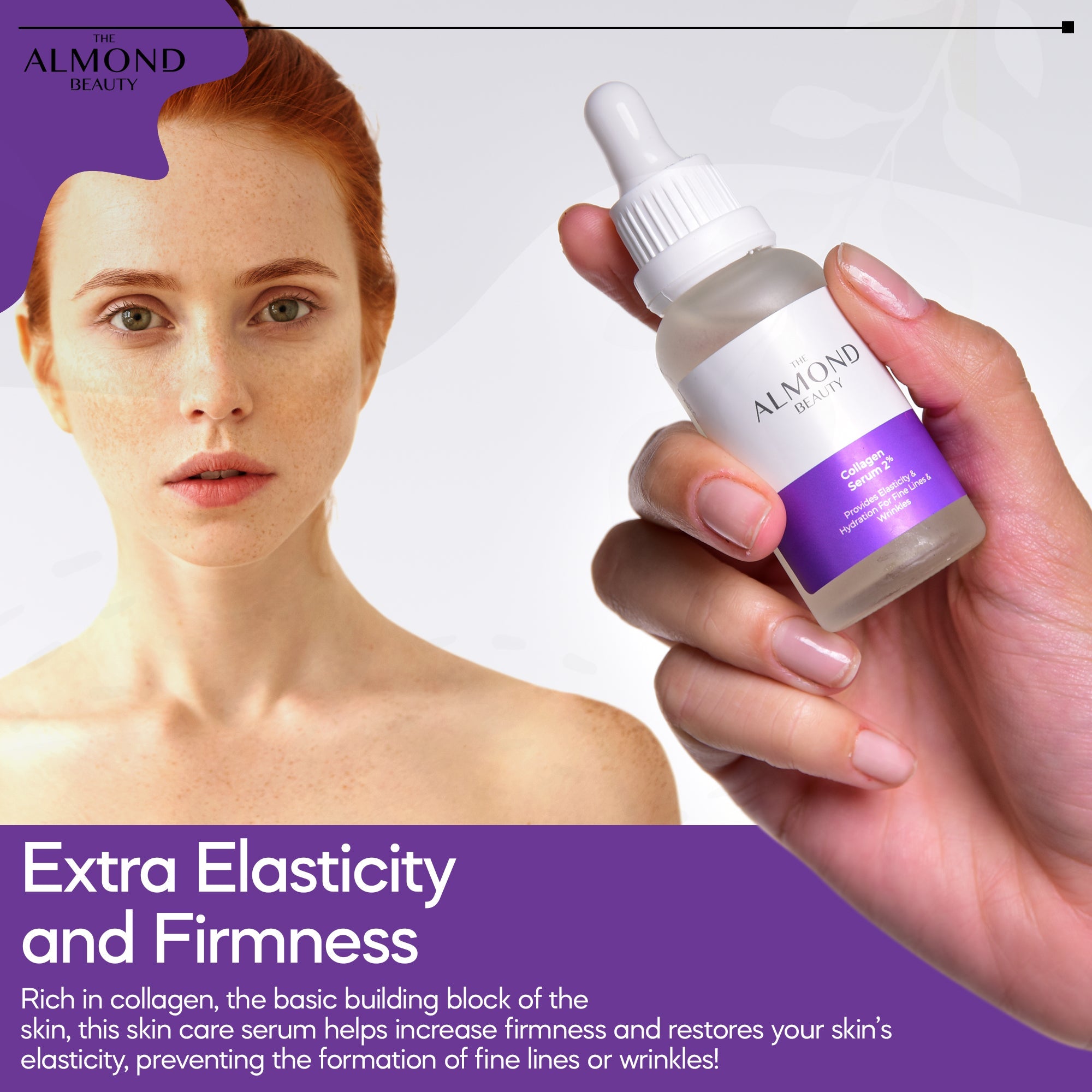The Almond Beauty GlowLift Collagen 2% Serum