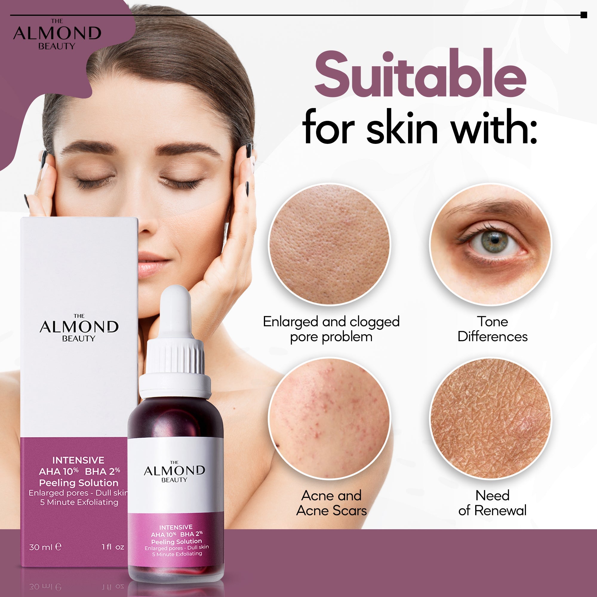 The Almond Beauty Exclusive 7-Piece Skincare Set