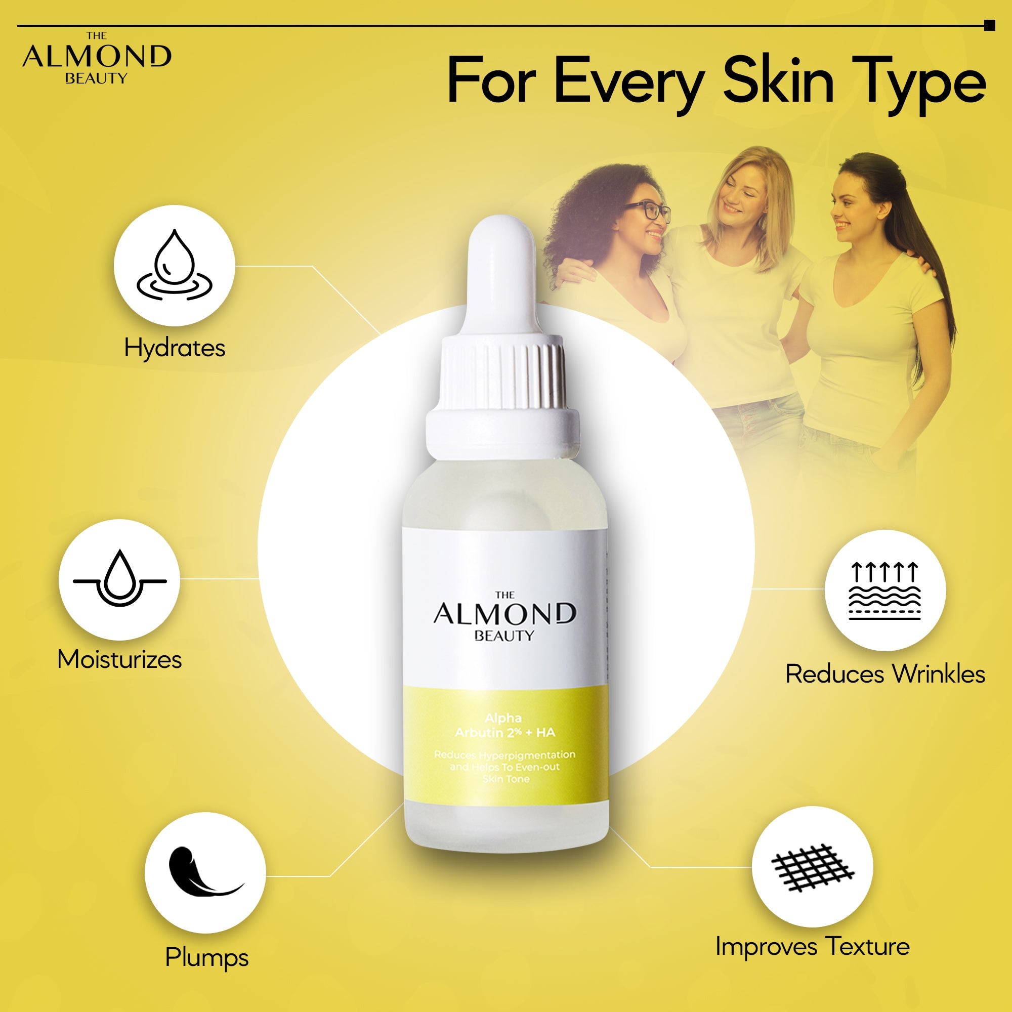 The Almond Beauty EvenTone Alpha 2% Serum