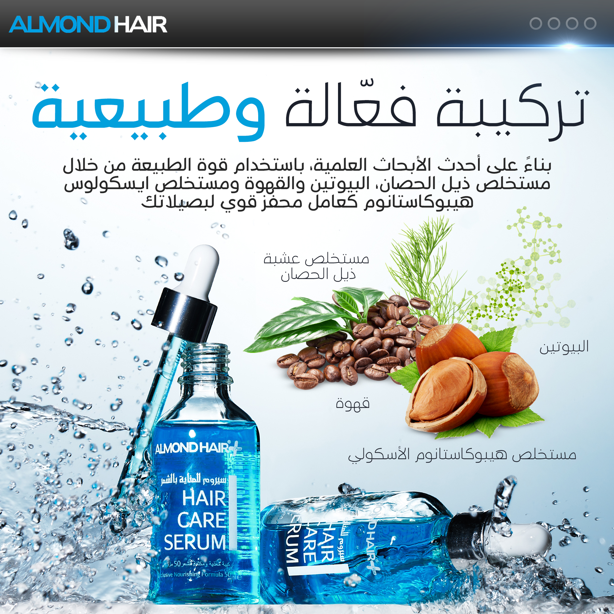 Hair Growth Serum – Botanical Peptide Complex