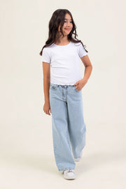 Girl Wide Leg Jeans