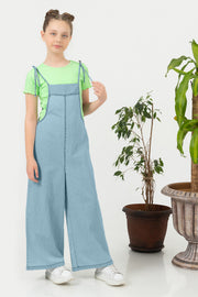 Girl Strappy Straight Leg Jumpsuit