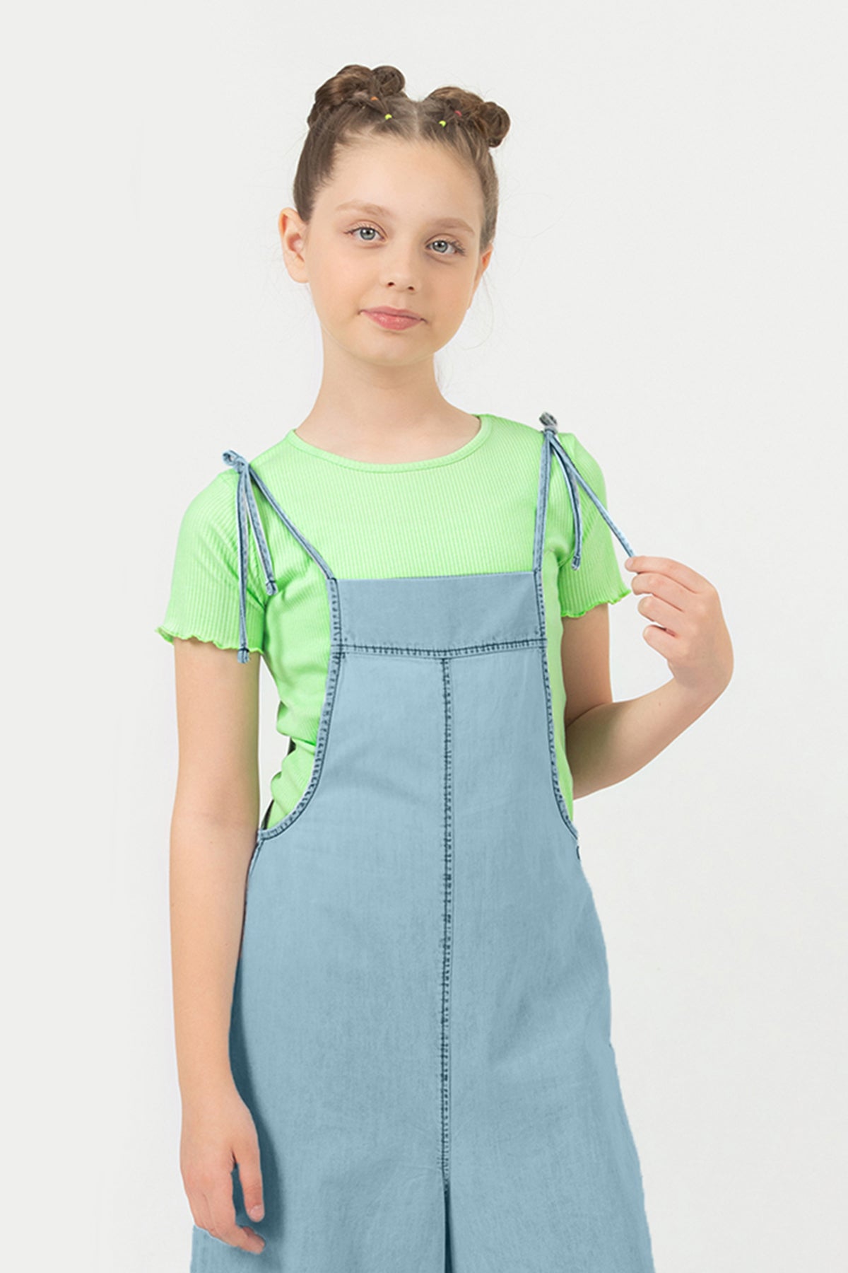 Girl Strappy Straight Leg Jumpsuit