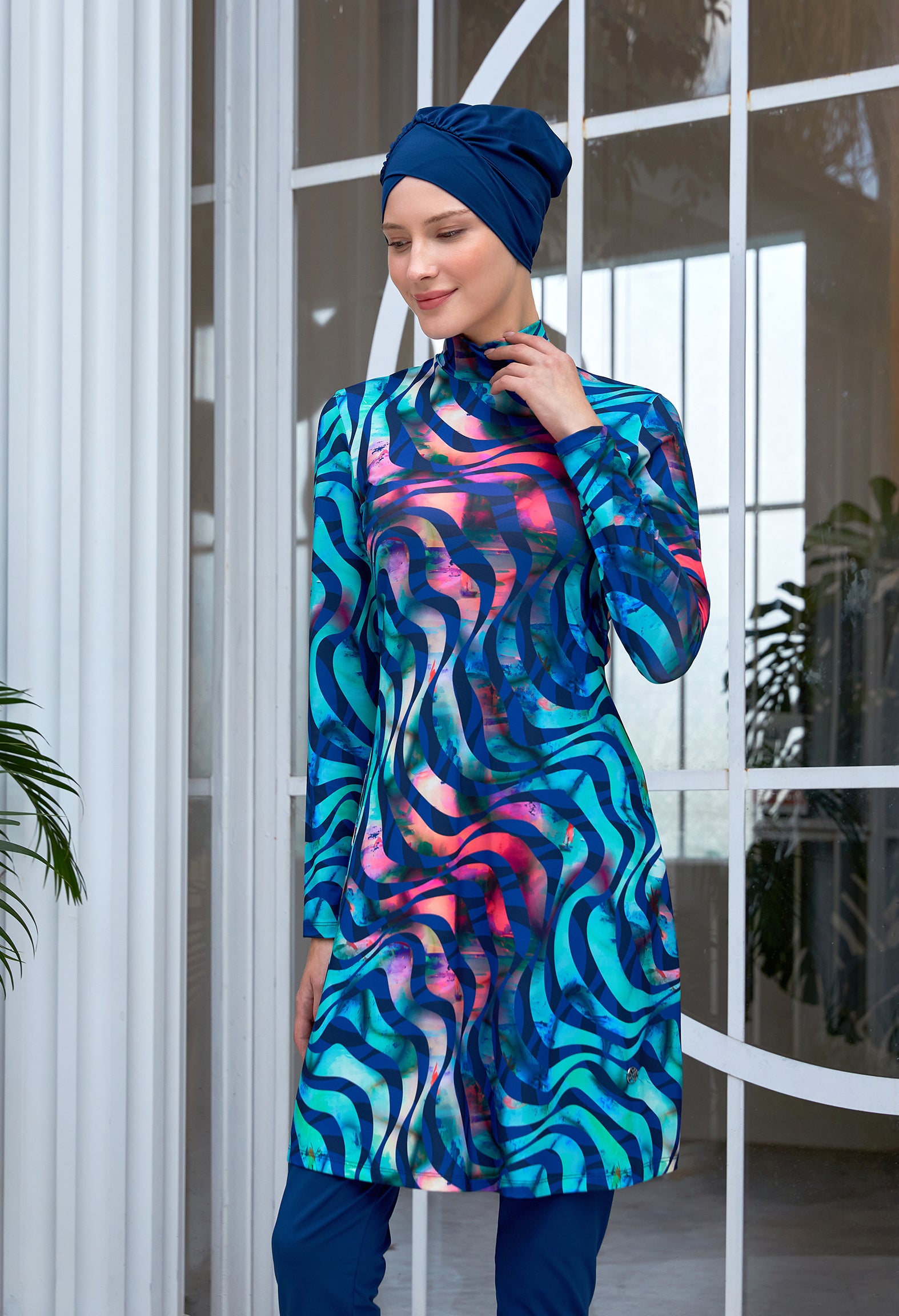 Holly Long Sleeve Hijab Swimsuit 2101