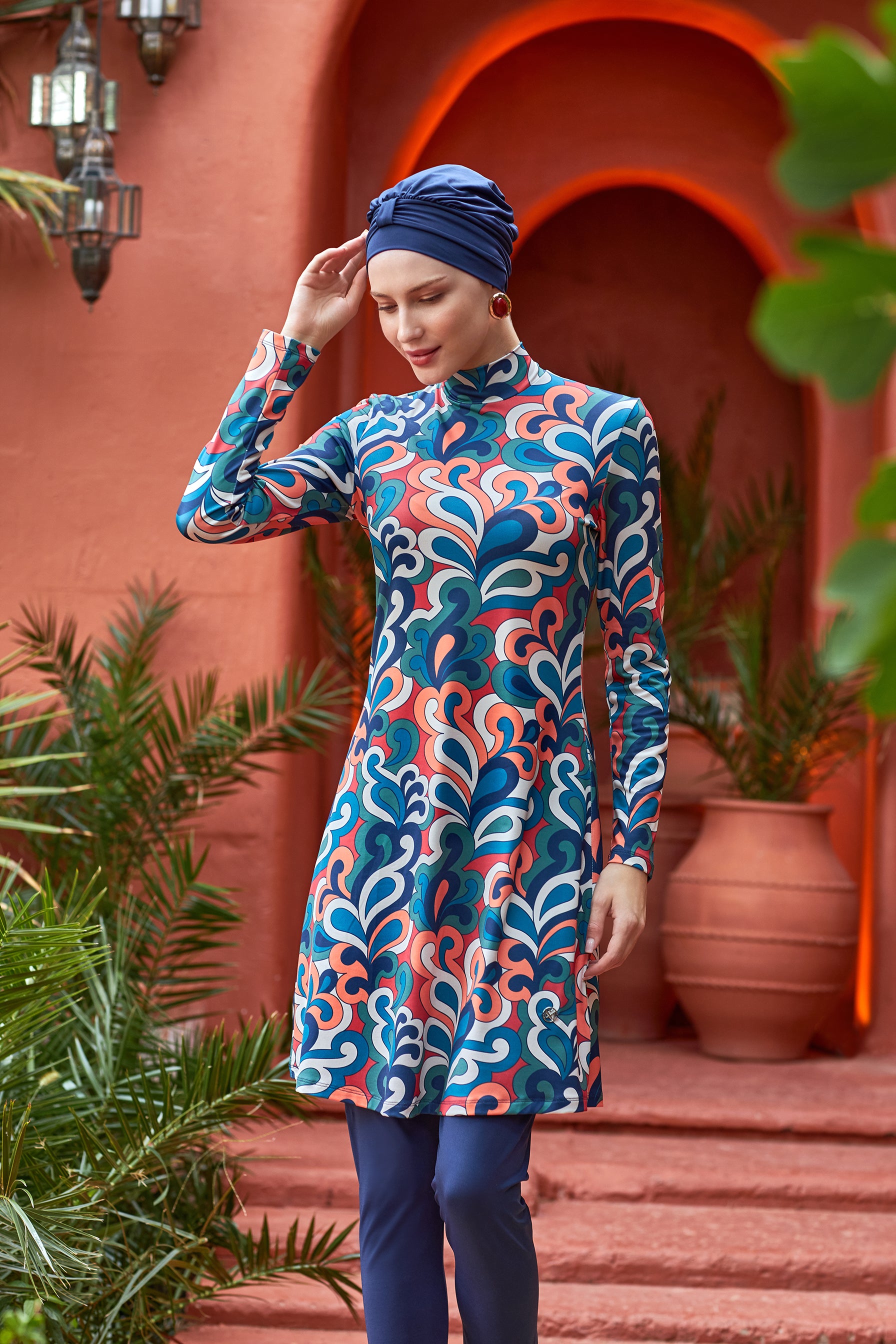 Viya Long Sleeve Hijab Swimsuit 2103