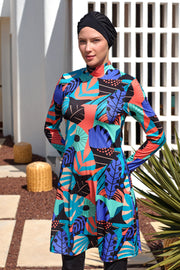 Carina Long Sleeve Hijab Swimsuit 2104