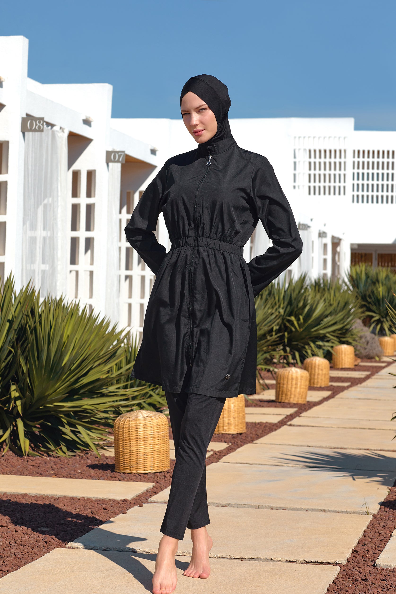 Agata Long Sleeve Hijab Swimsuit 2404