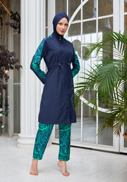 Dina Long Sleeve Hijab Swimsuit 2503