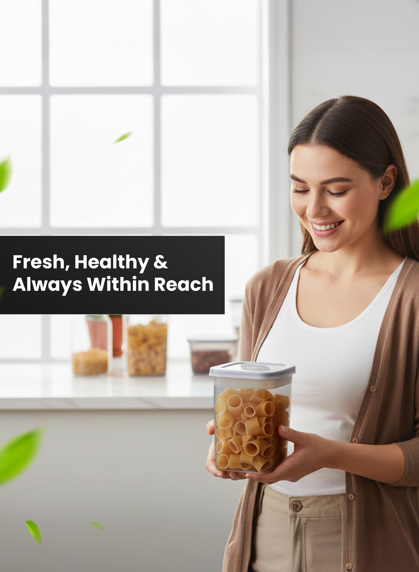 Organizers Set of 12 storage containers, Storage Containers with Lids, Airtight Food Storage Container Set, Practical Storage Box for All Foods | BPA Free