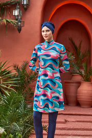 Neel Long Sleeve Hijab Swimsuit 3106