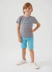 U.S. Polo Assn. Boys Grey Bermuda Set