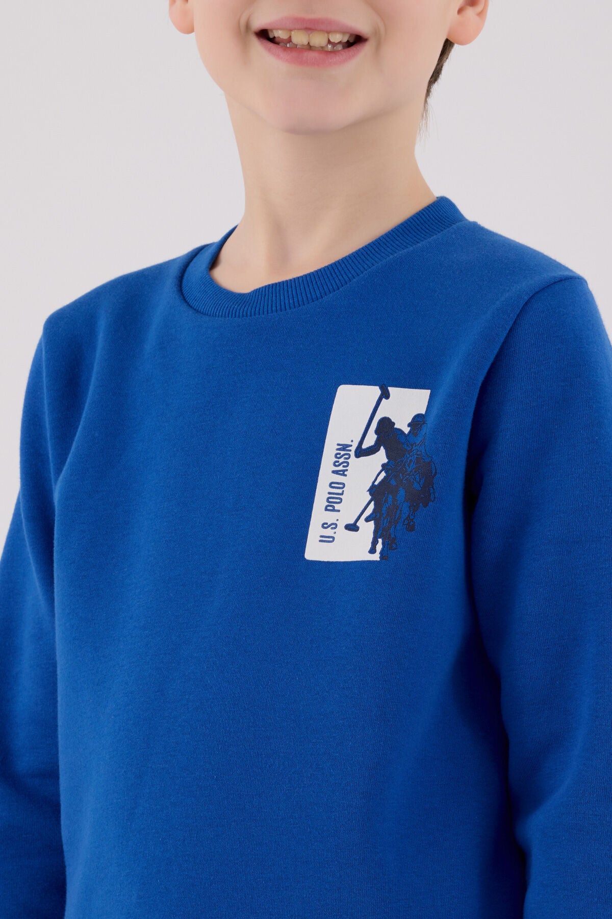 U.S. Polo Assn Boys Cobalt Tracksuit Set