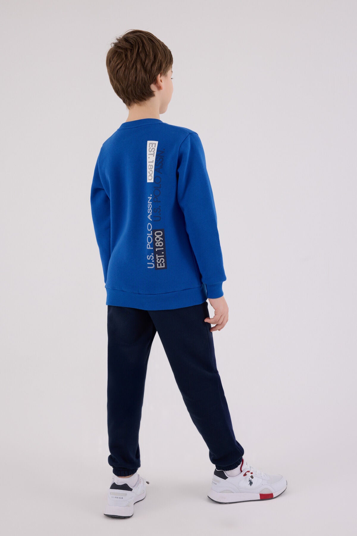 U.S. Polo Assn Boys Cobalt Tracksuit Set