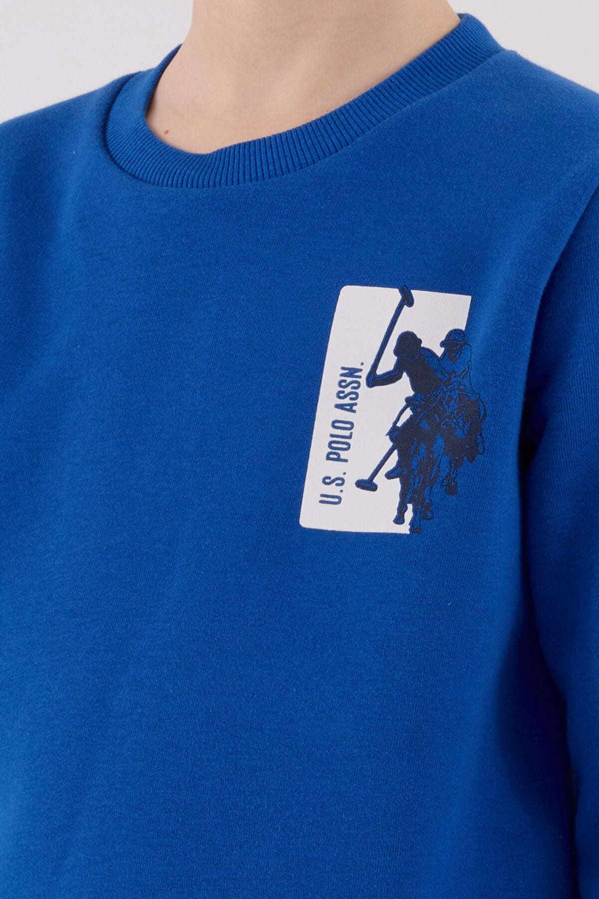 U.S. Polo Assn Boys Cobalt Tracksuit Set