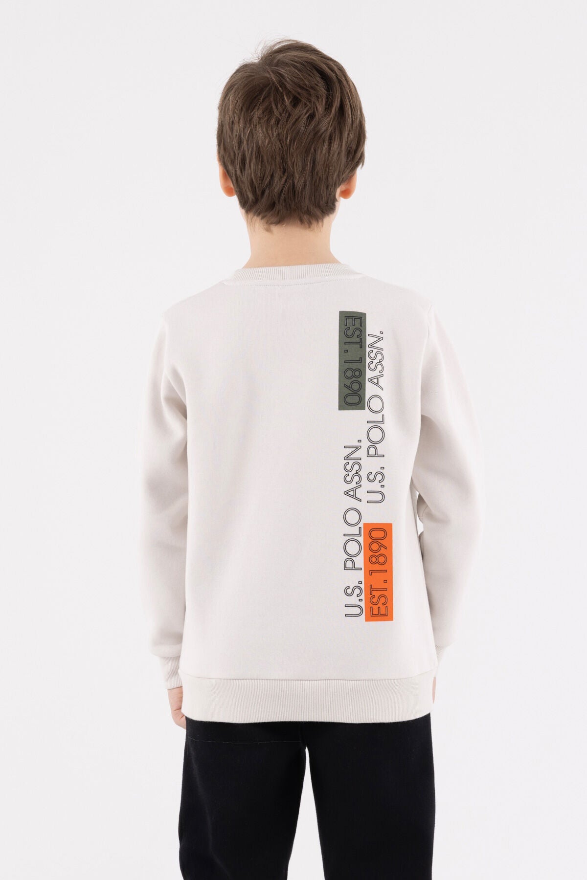 U.S. Polo Assn Boys Grey Tracksuit Set
