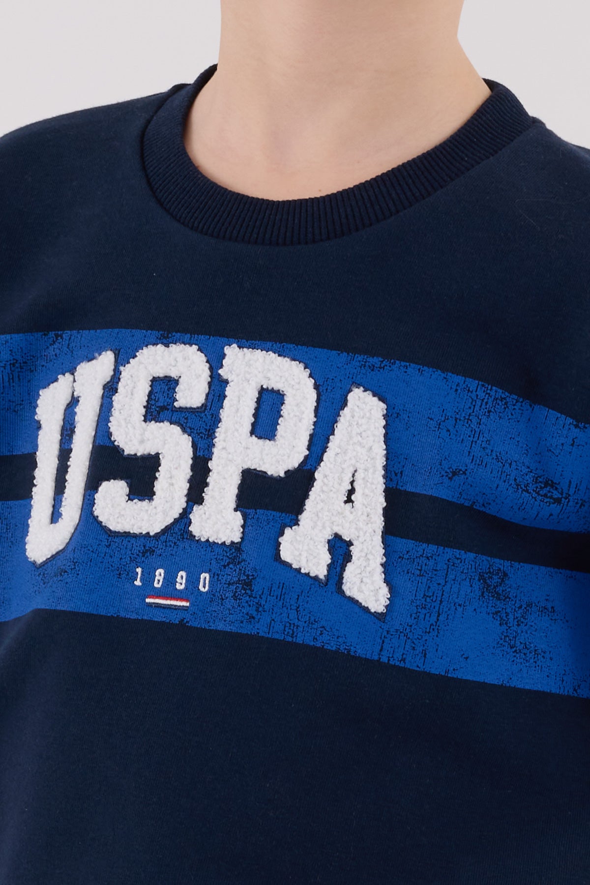 U.S. Polo Assn. Boys Navy Jumpsuit Set