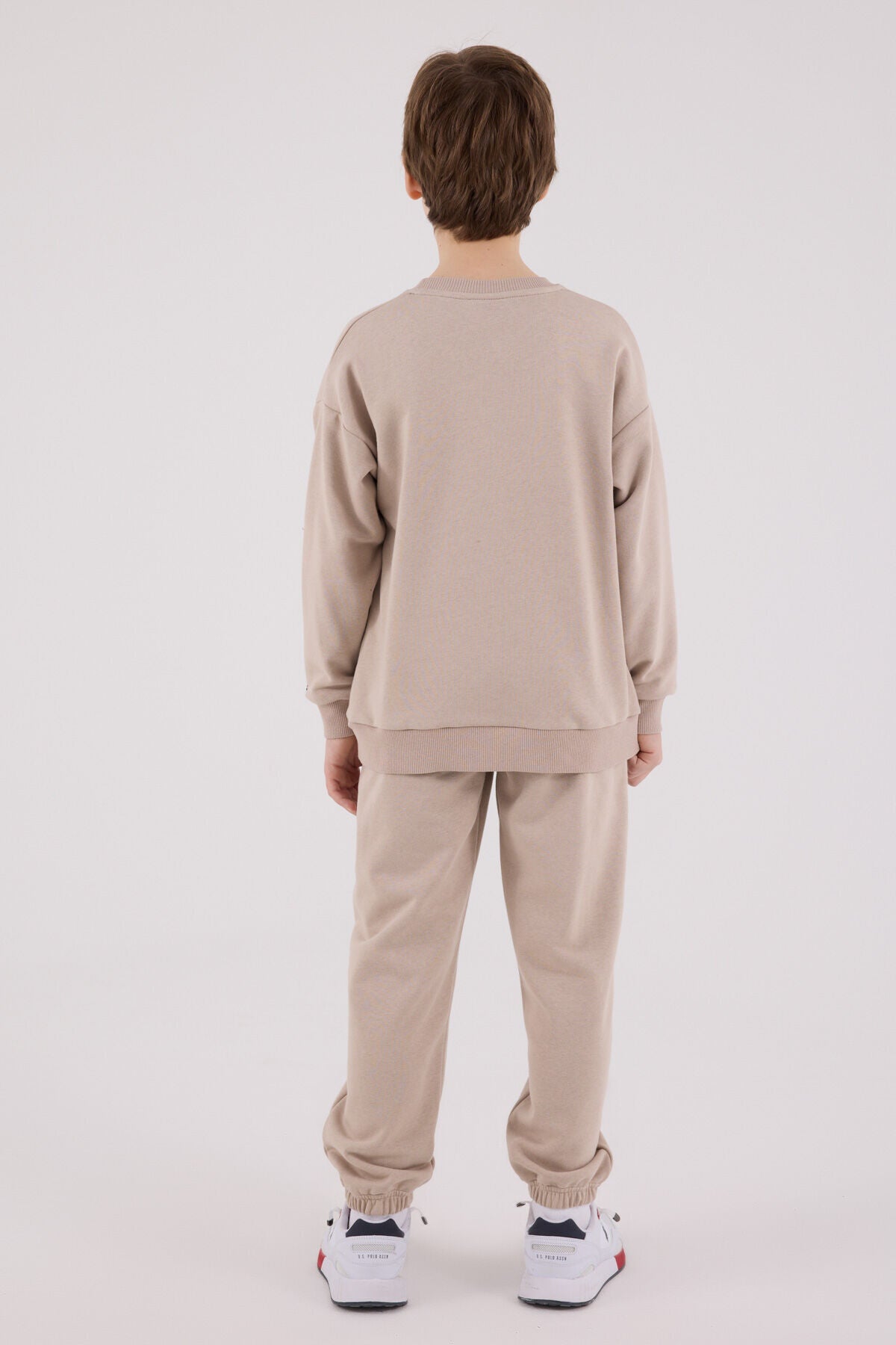 U.S. Polo Assn Boys Sand Tracksuit Set