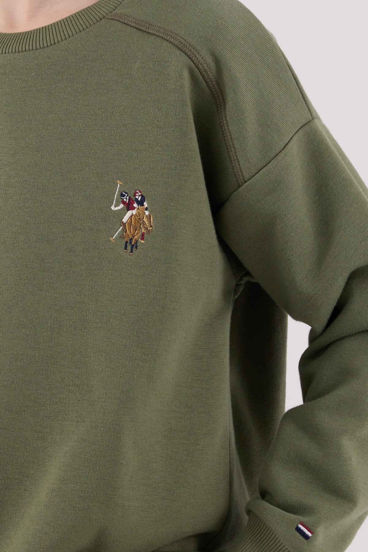 U.S. Polo Assn Boys Khaki Tracksuit Set