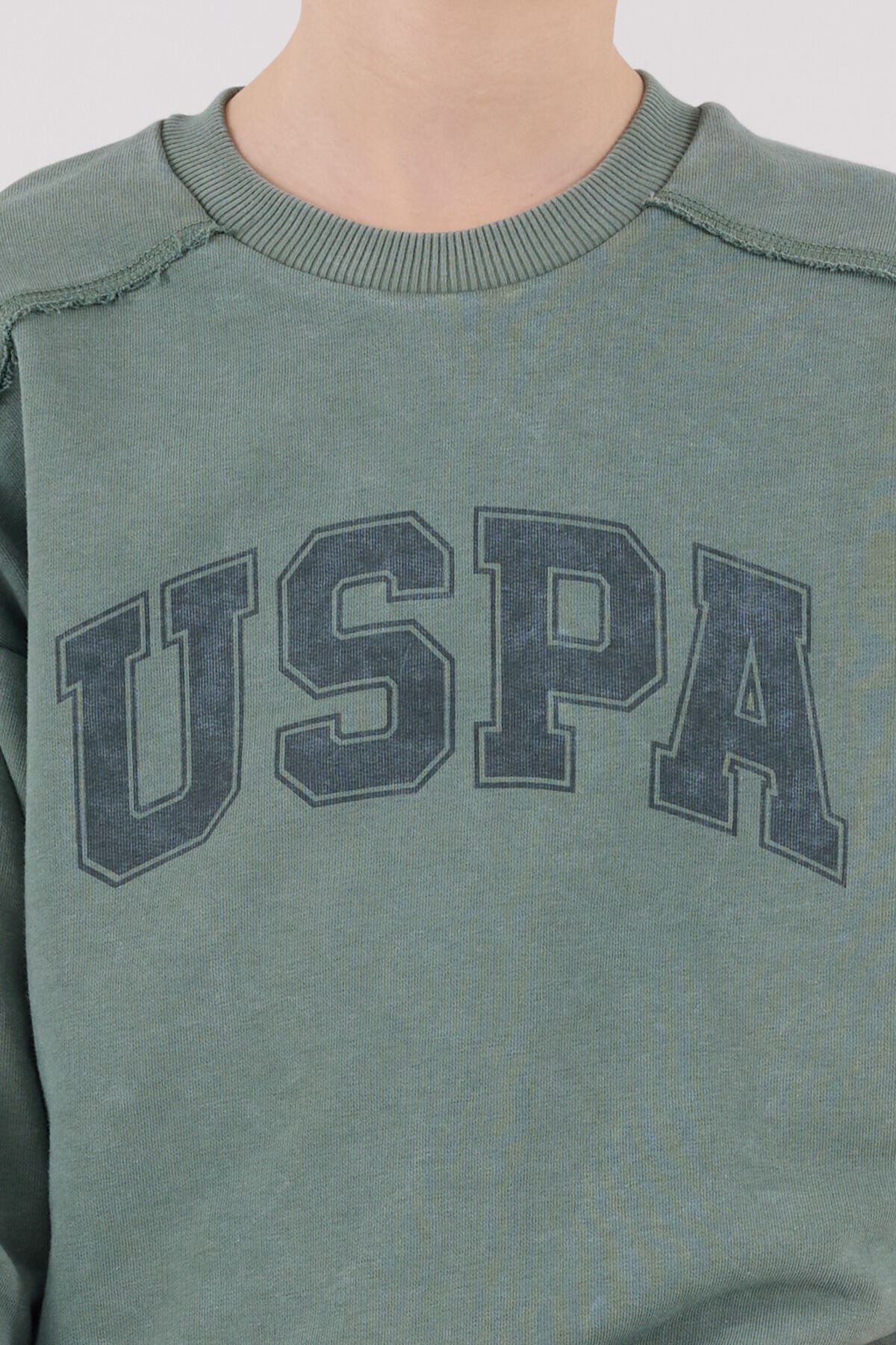 U.S. Polo Assn Boys Dark Green Tracksuit Set