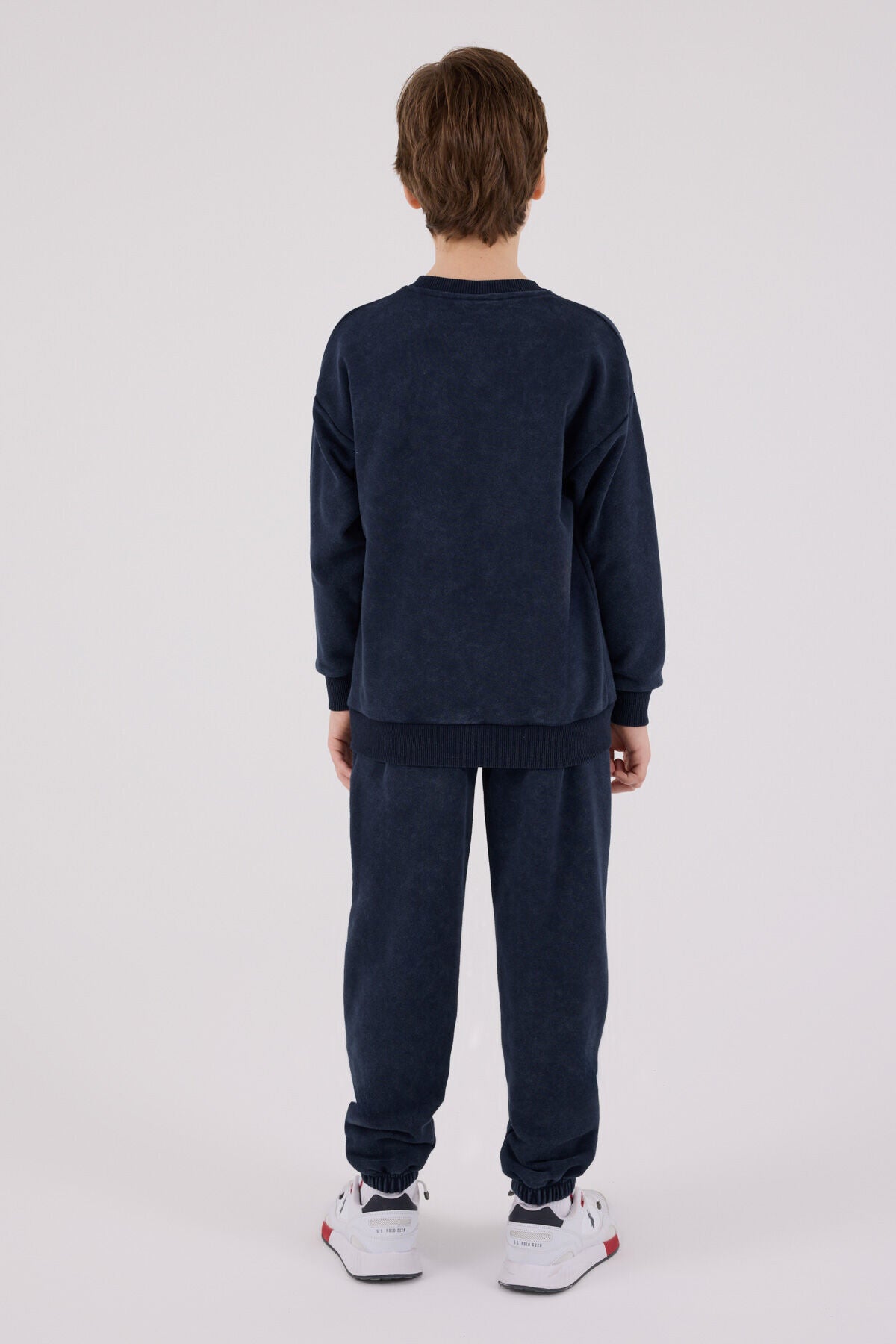 U.S. Polo Assn Boys Navy Tracksuit Set