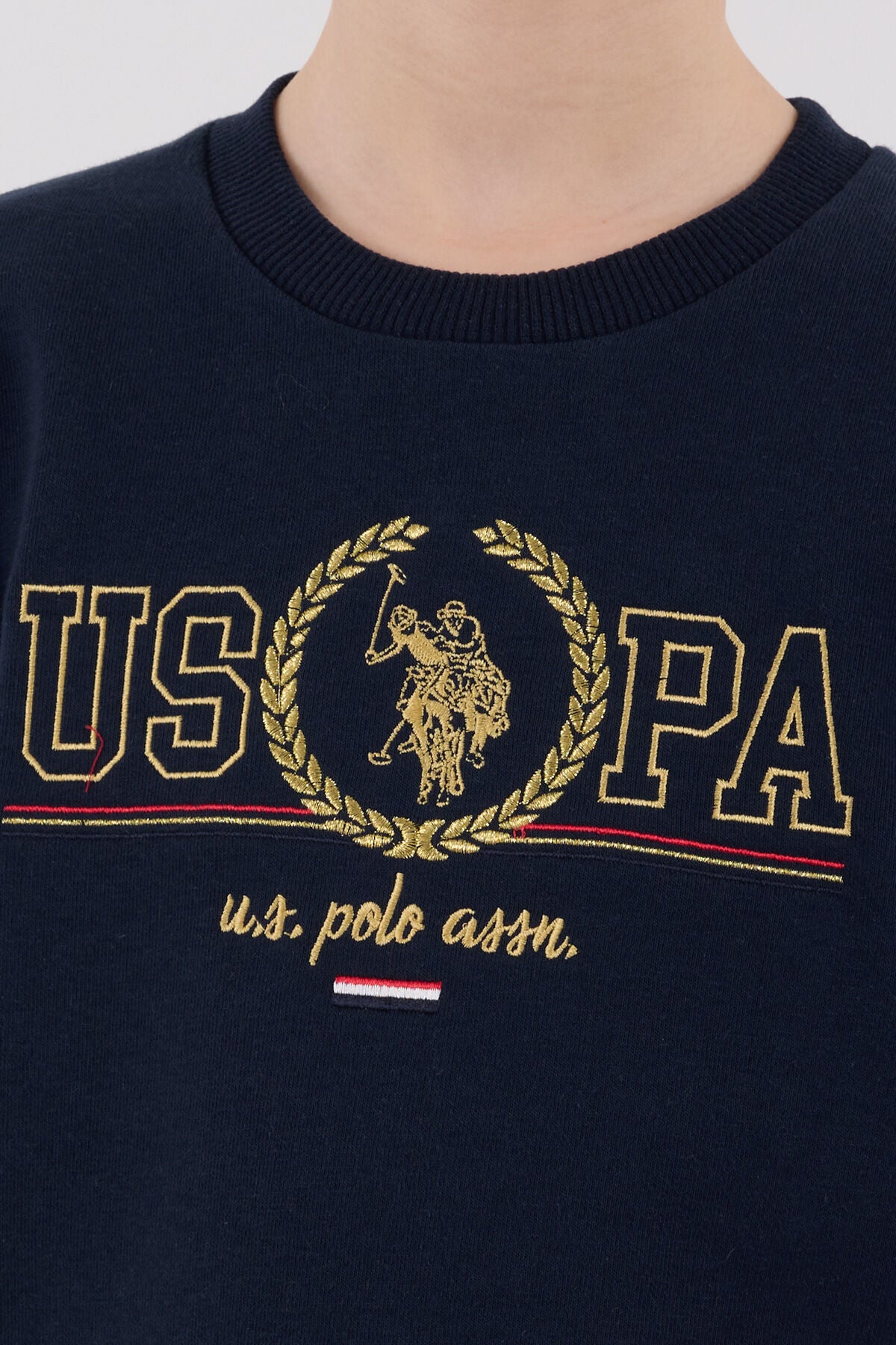 U.S. Polo Assn. Boys Navy Jumpsuit Set