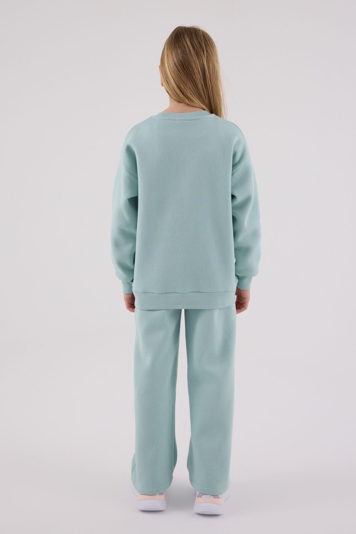 U.S. Polo Assn Girls Sea Green Tracksuit Set
