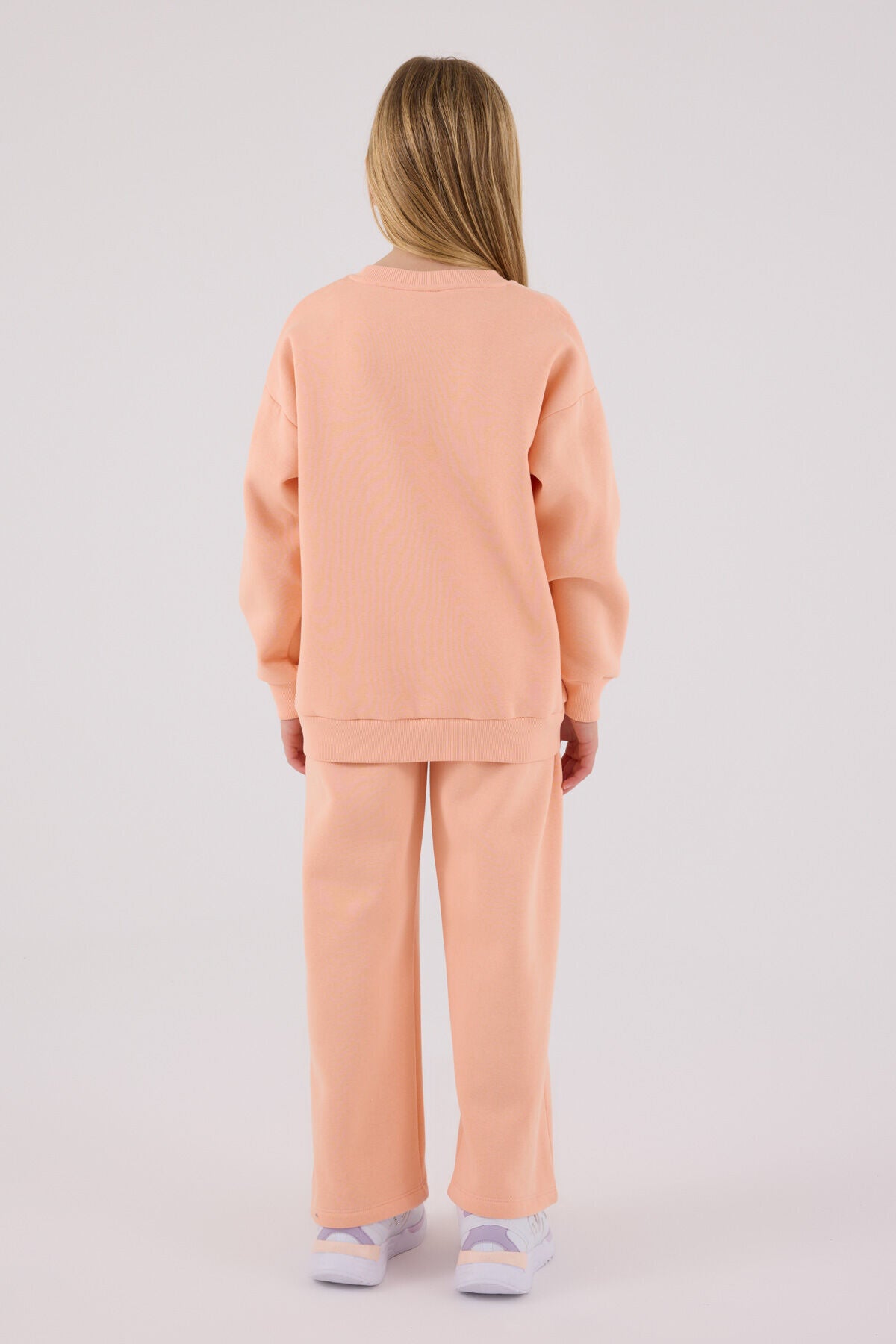 U.S. Polo Assn Girls Salmon Tracksuit Set