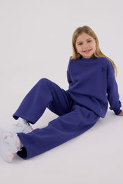 U.S. Polo Assn Girls Dark Indigo Tracksuit Set