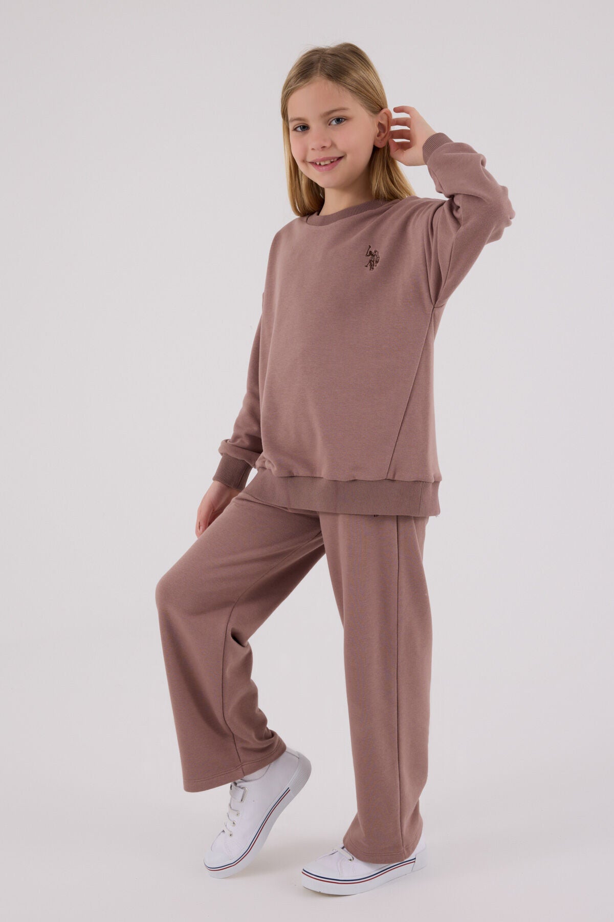 U.S. Polo Assn Girls Vison Tracksuit Set