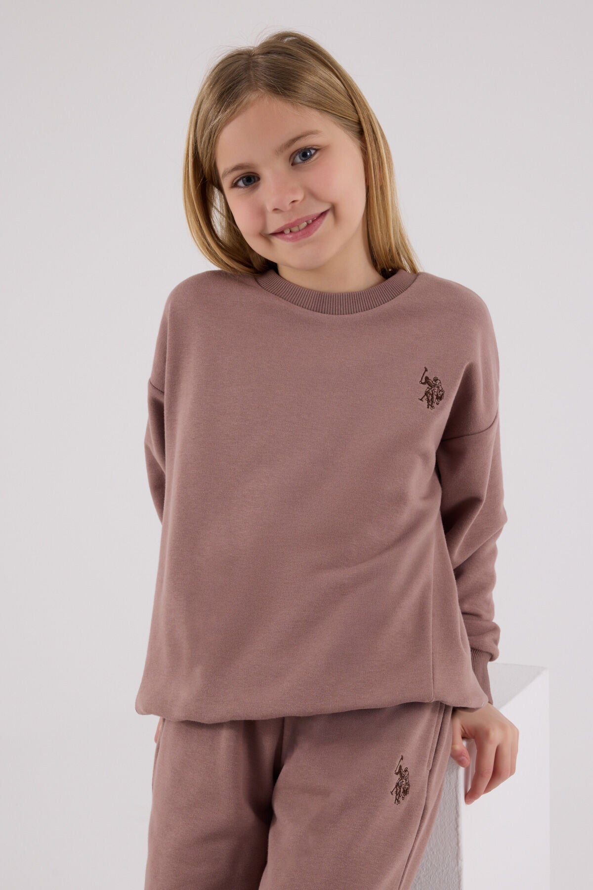 U.S. Polo Assn Girls Vison Tracksuit Set