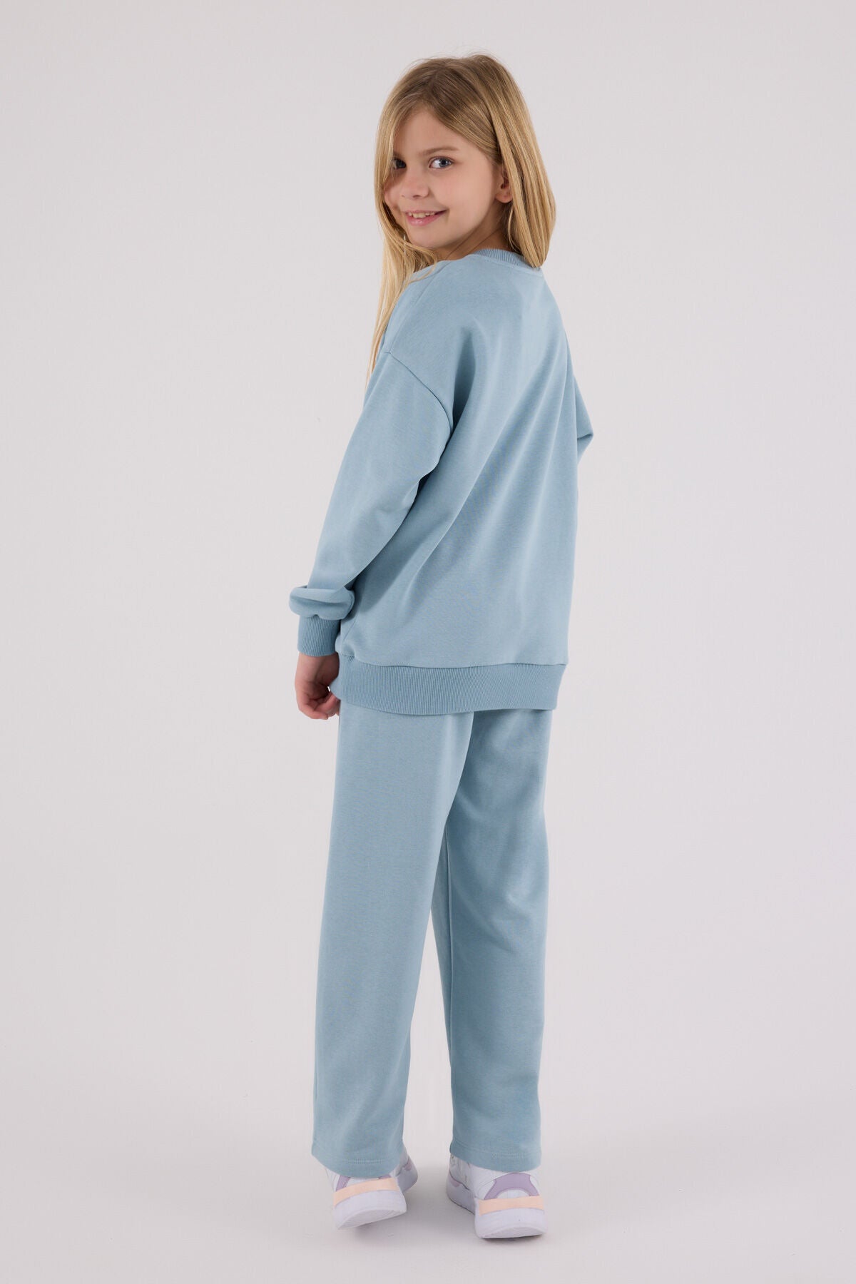 U.S. Polo Assn. Girls Soft Green Jumpsuit Set