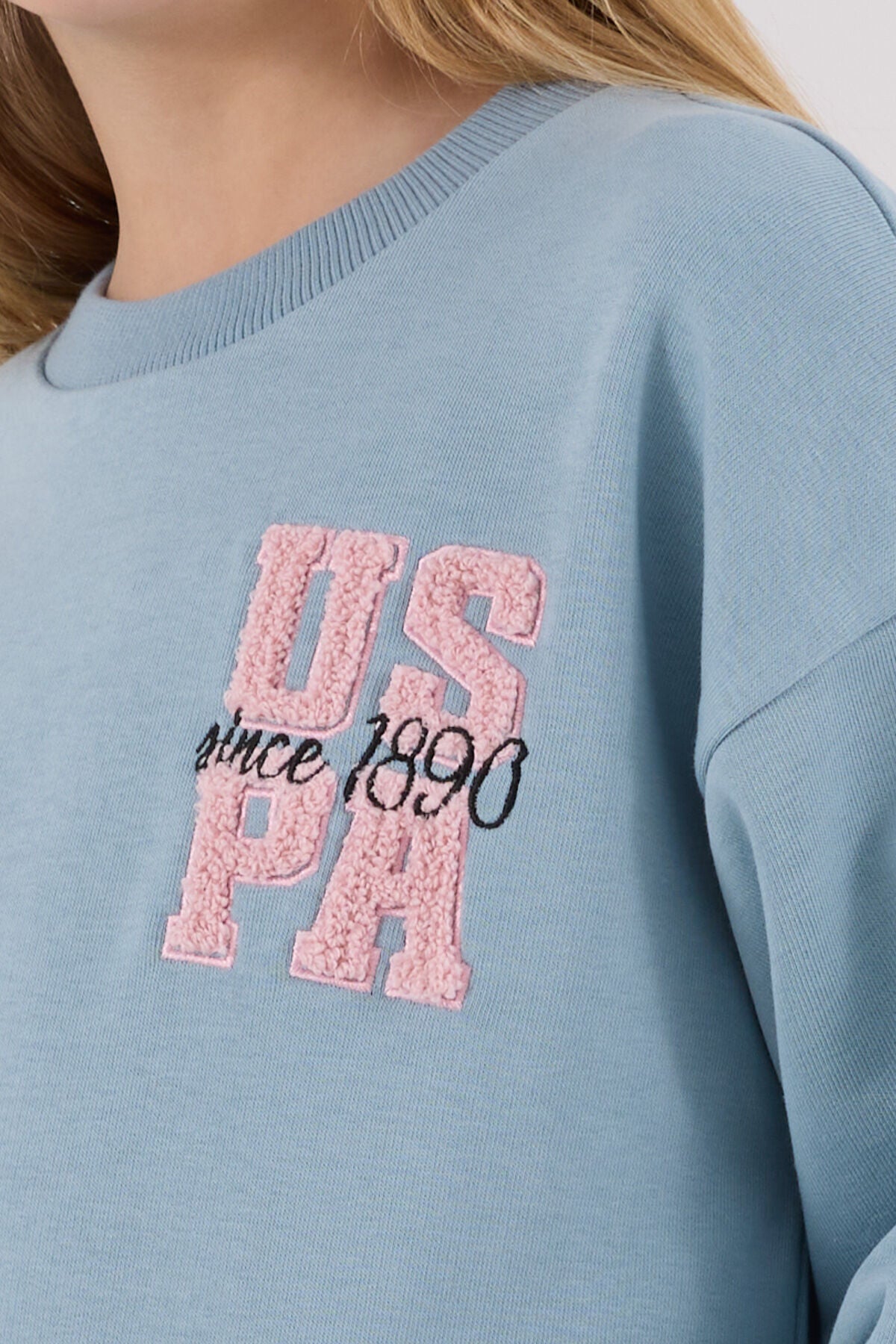 U.S. Polo Assn. Girls Soft Green Jumpsuit Set