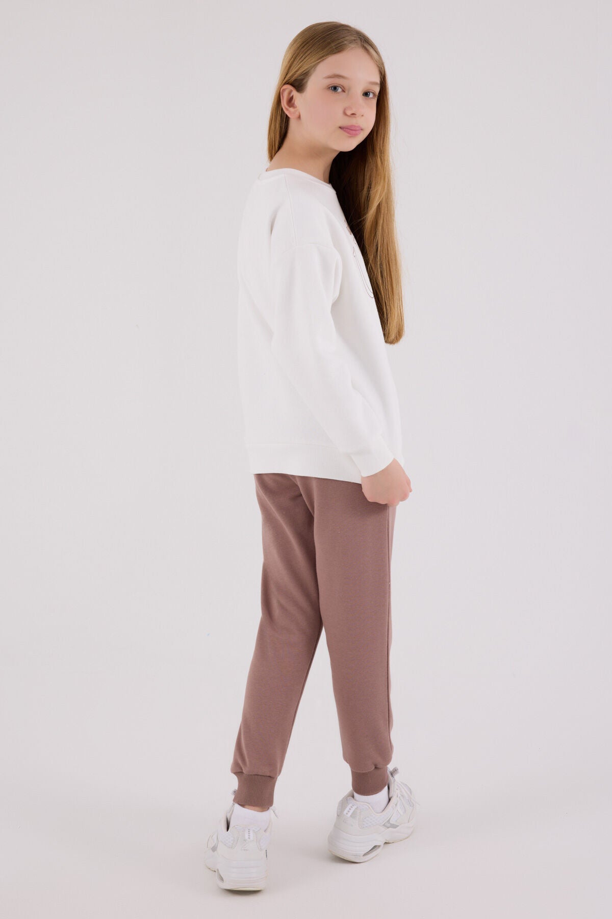 U.S. Polo Assn. Girls White Jumpsuit Set