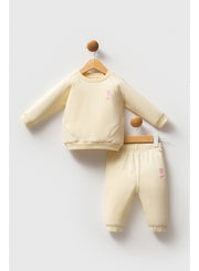 U.S. Polo Assn. Baby Girls 2-Piece Lemon Set