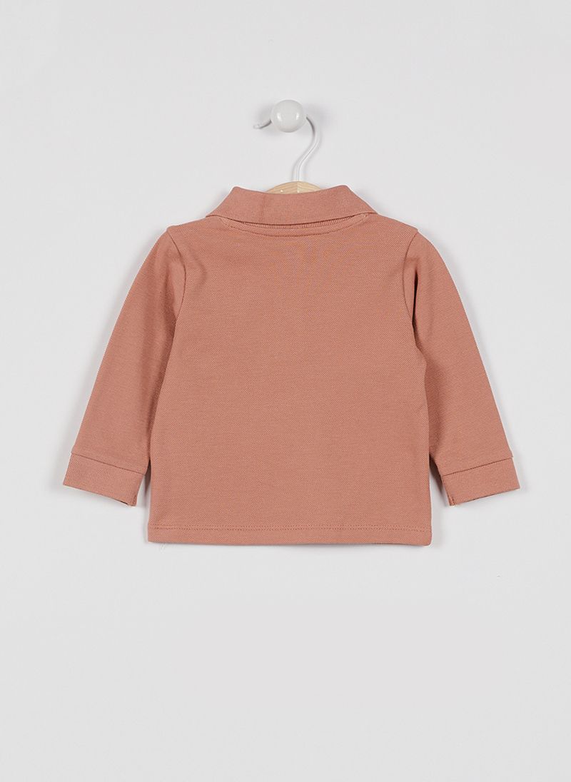 U.S. Polo Assn. Baby Girls Orange Tshirt