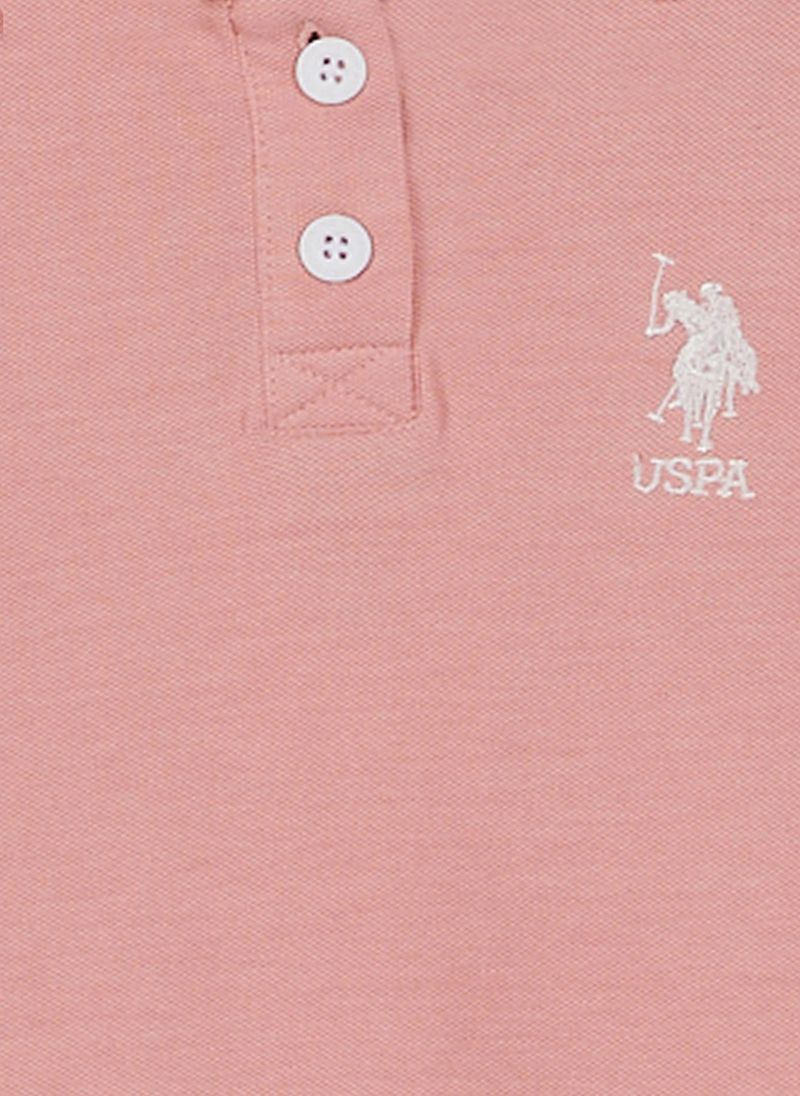U.S. Polo Assn. Baby Girls Pink Tshirt