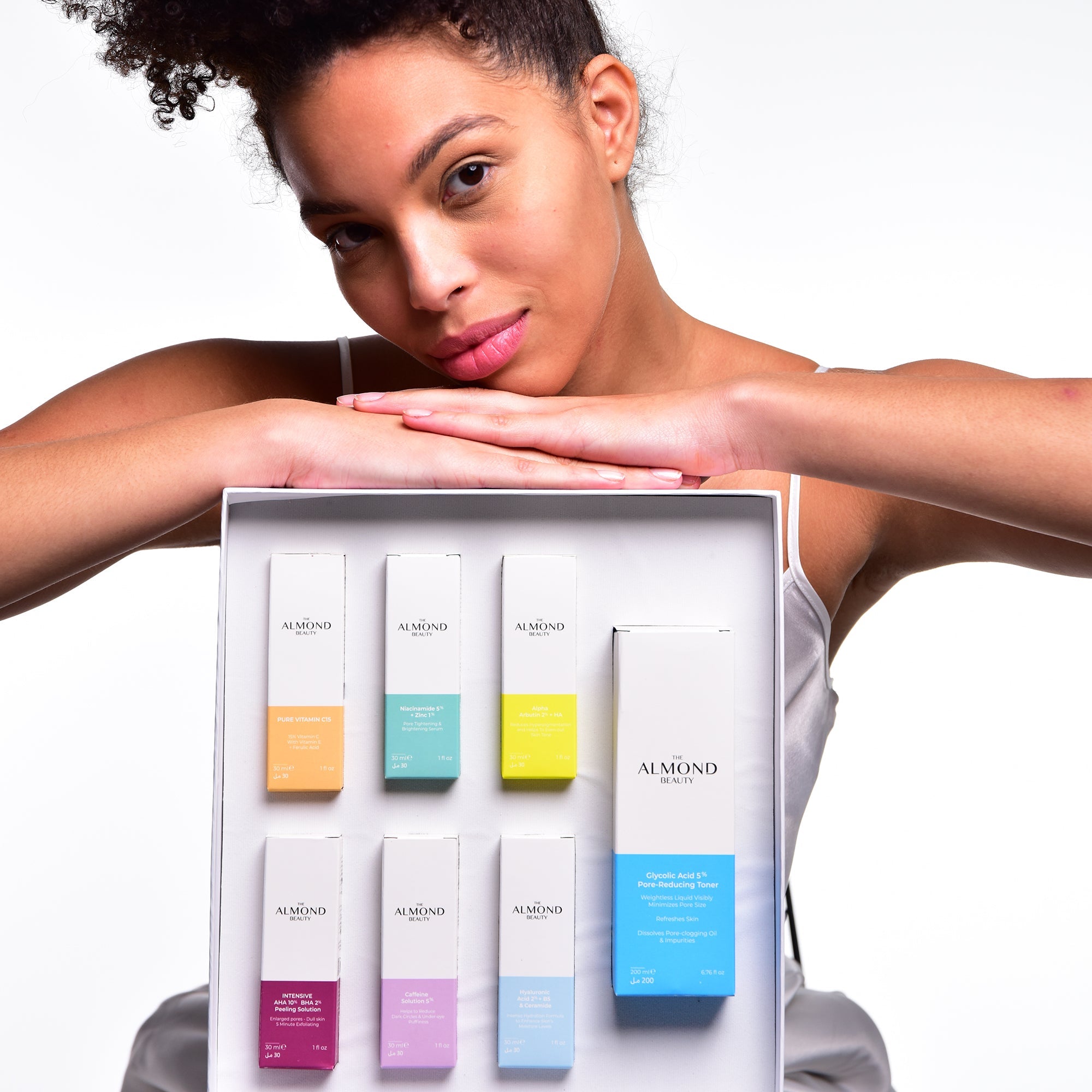 The Almond Beauty Exclusive 7-Piece Skincare Set